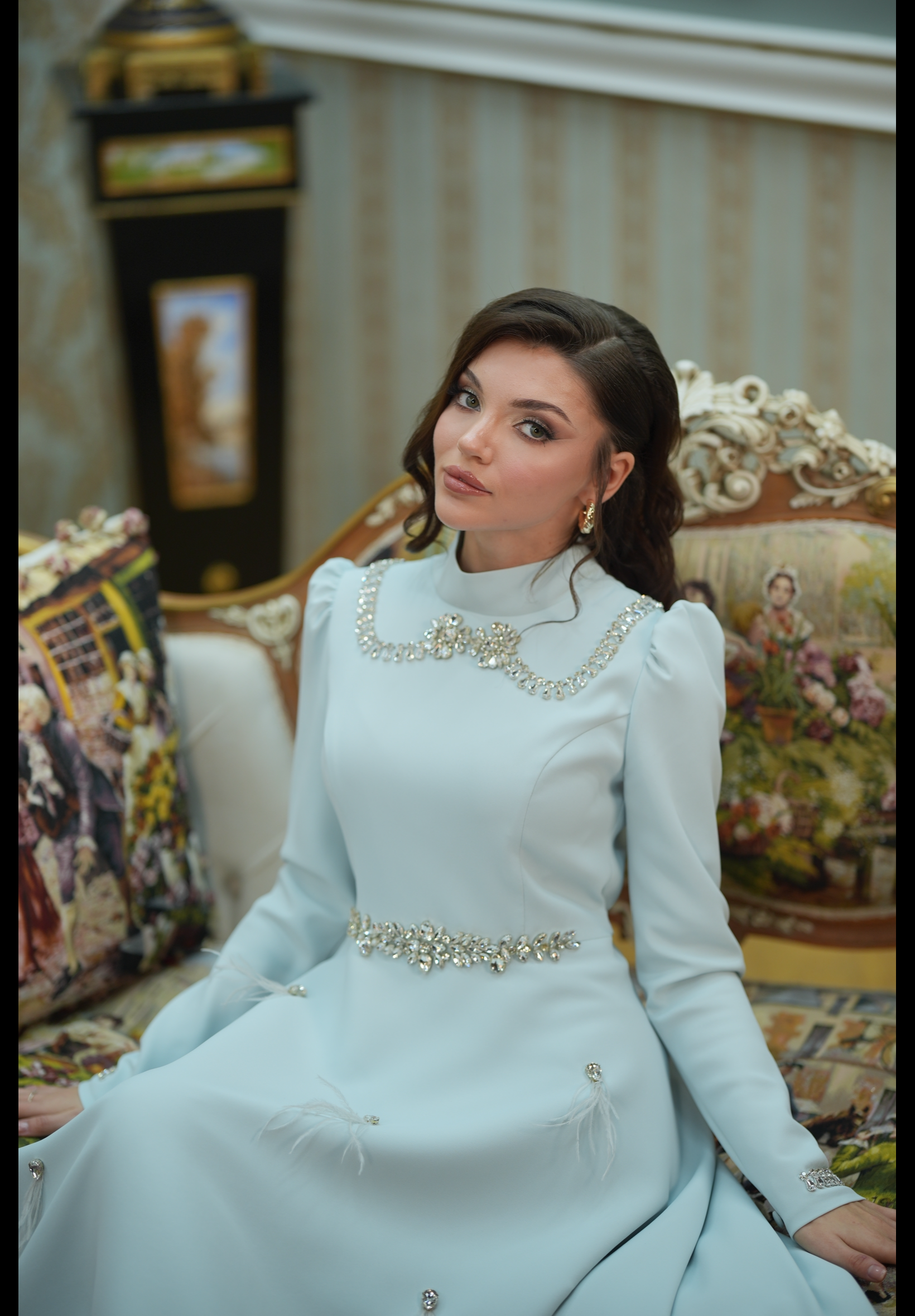 Ravza Abiye Gök Mavi