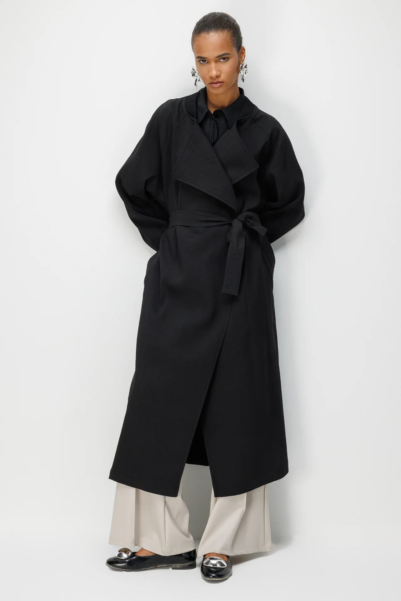 Geniş Yaka Oversize Kap