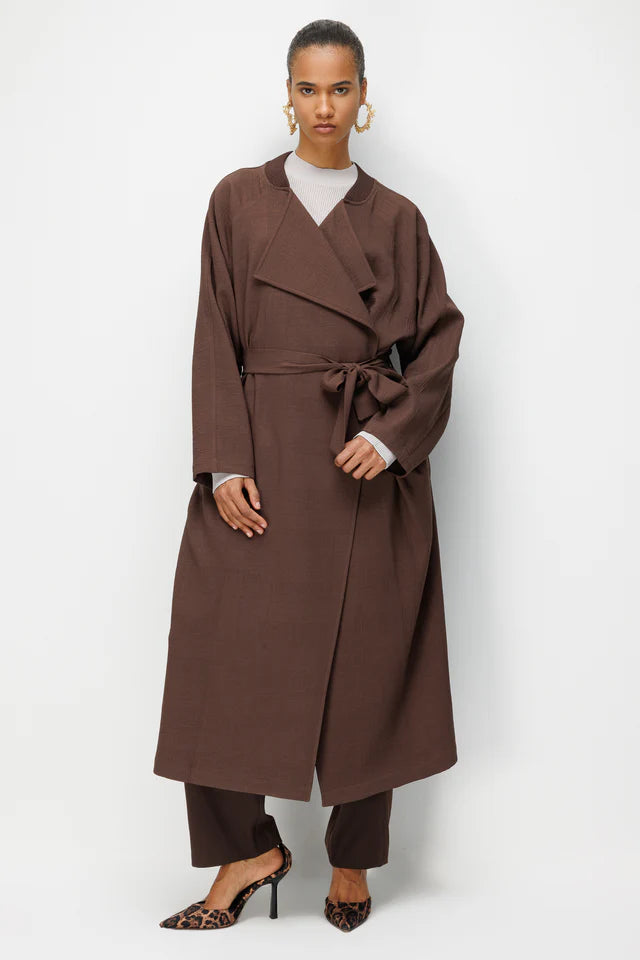 Geniş Yaka Oversize Kap