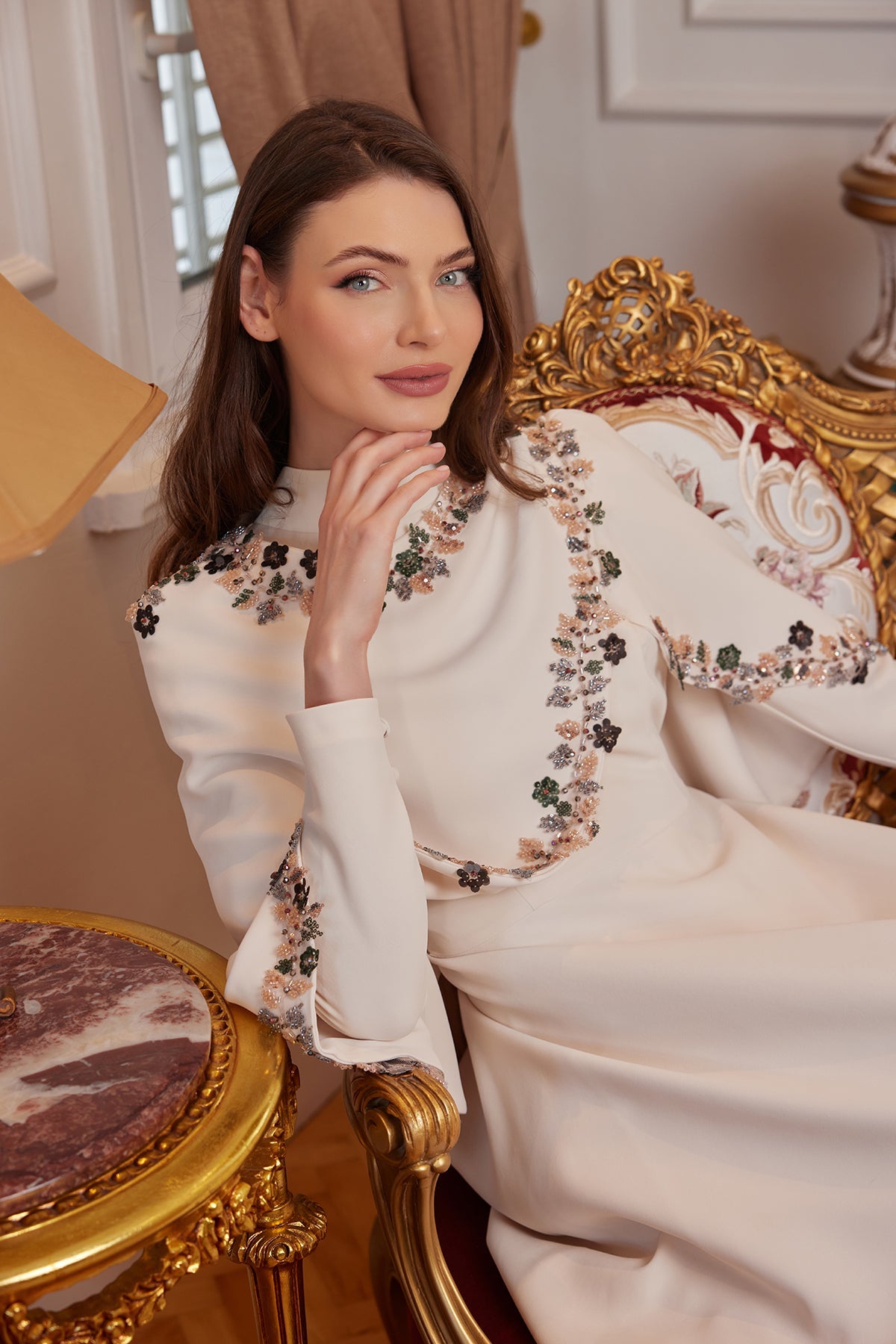 Şeyda Abiye Bej