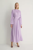 30017 Veluna Elbise Lila