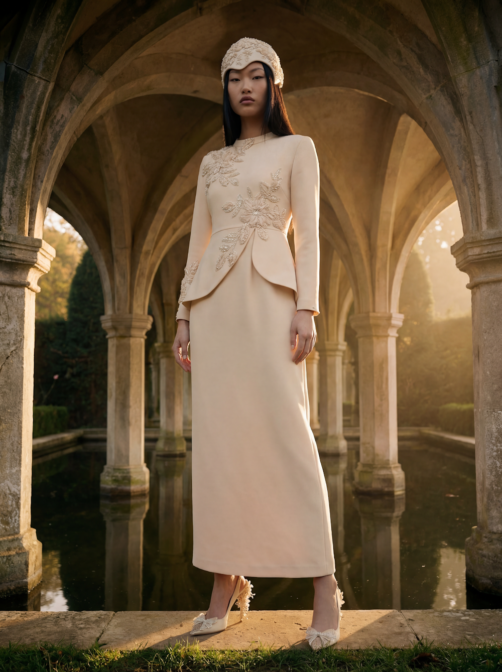 30026 Pure Elbise Vanilya