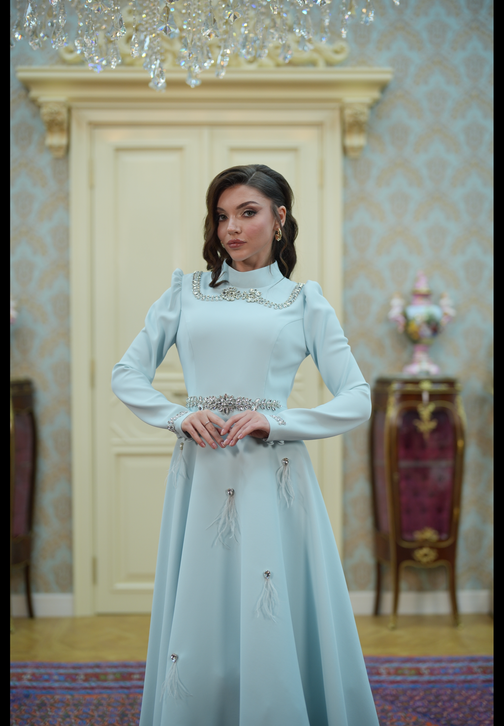 Ravza Abiye Gök Mavi