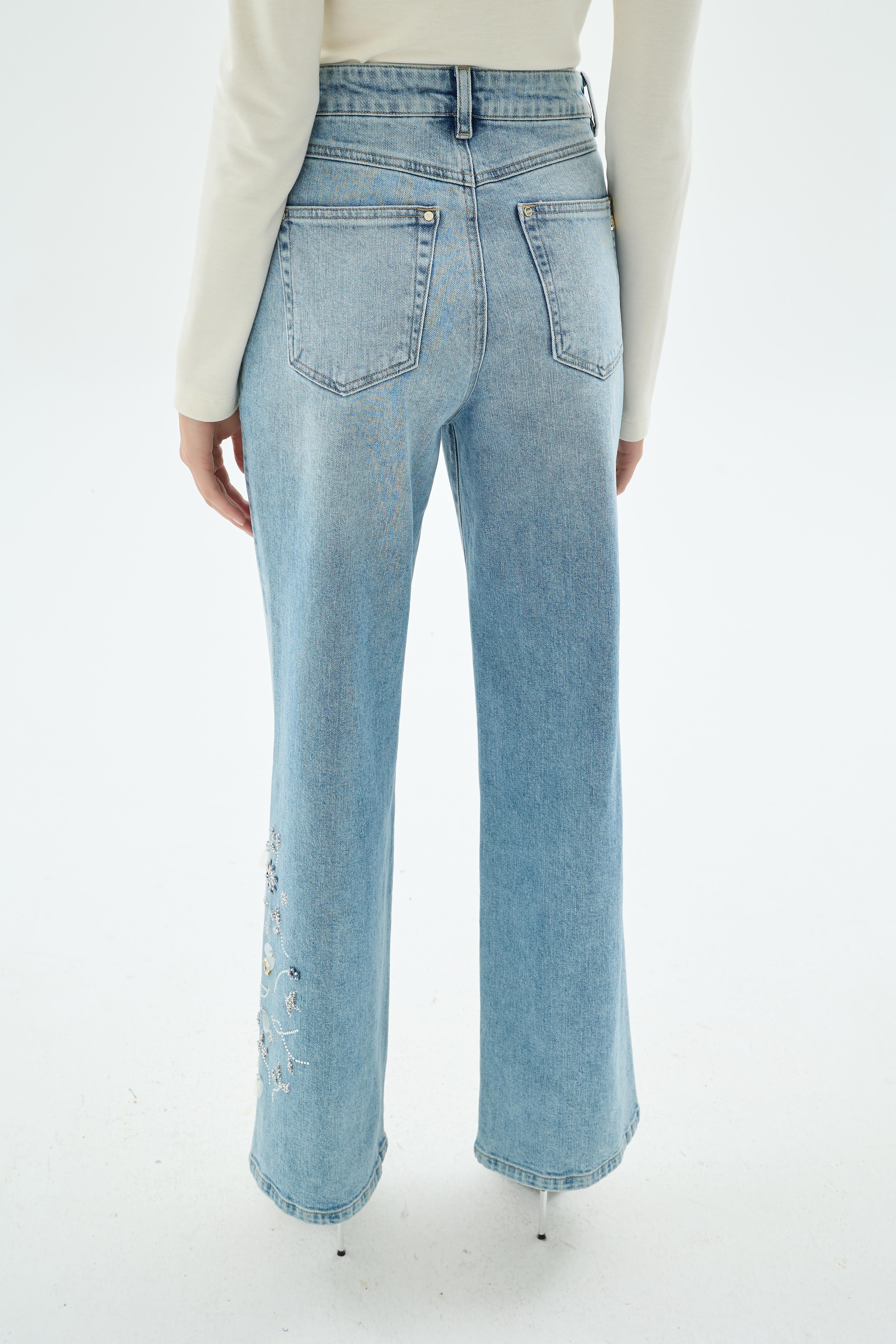 50036 Santa Denim Pantolon Açık Mavi