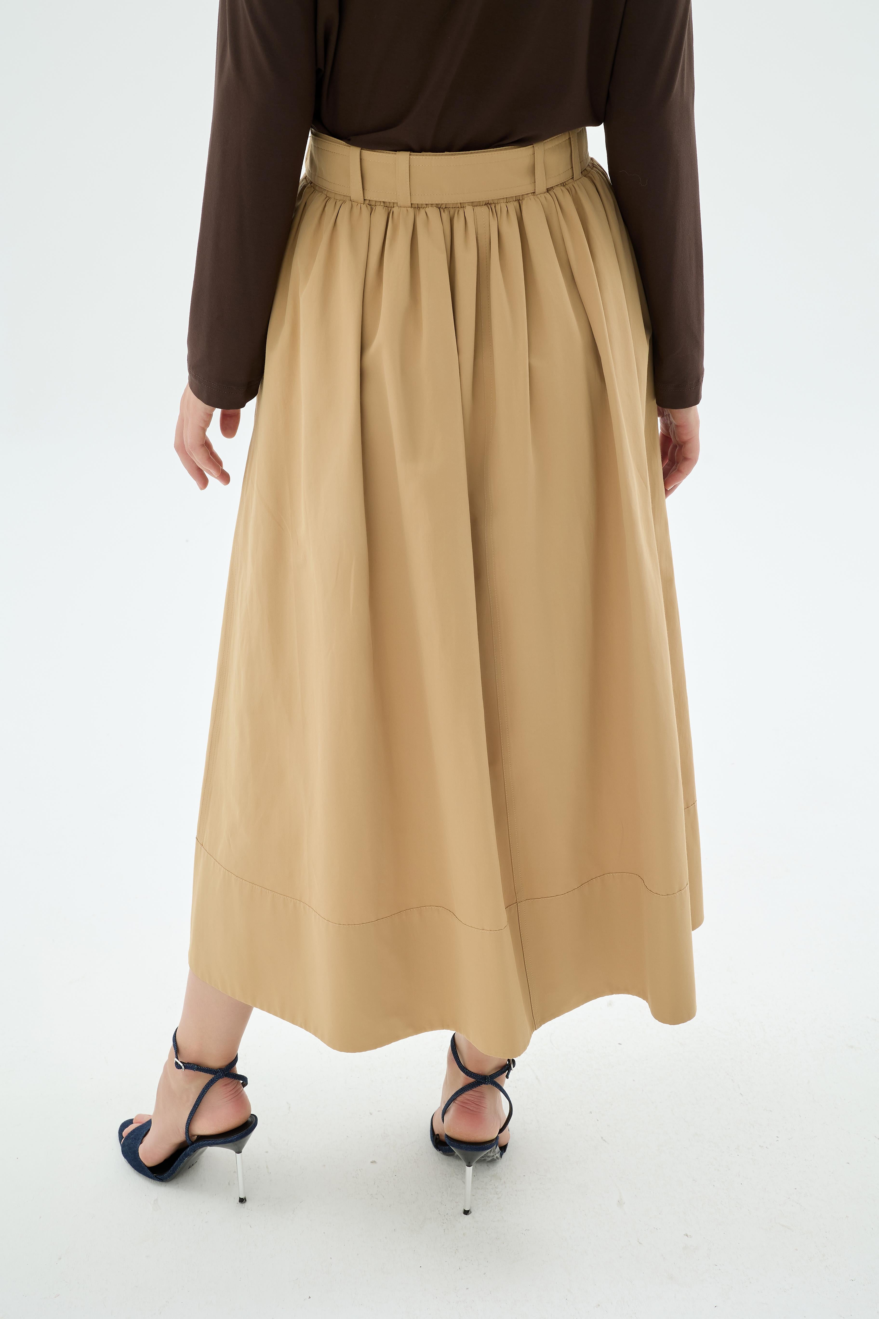 51015 Eftelya Etek Camel