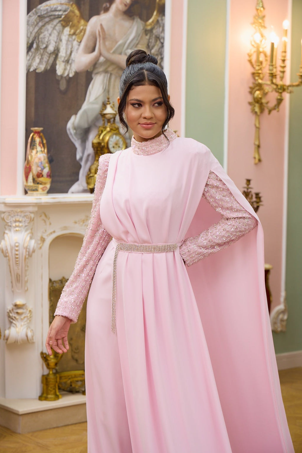 Gökçe Abiye Pembe