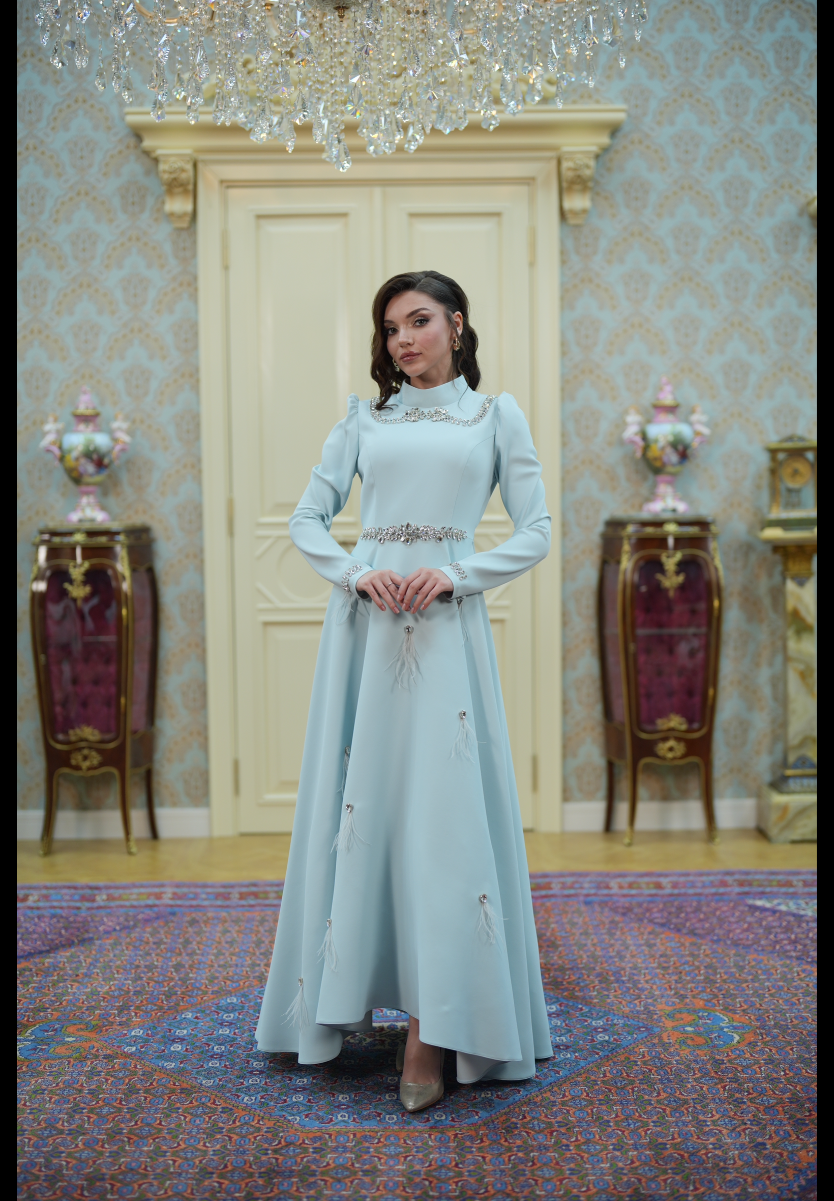 Ravza Abiye Gök Mavi