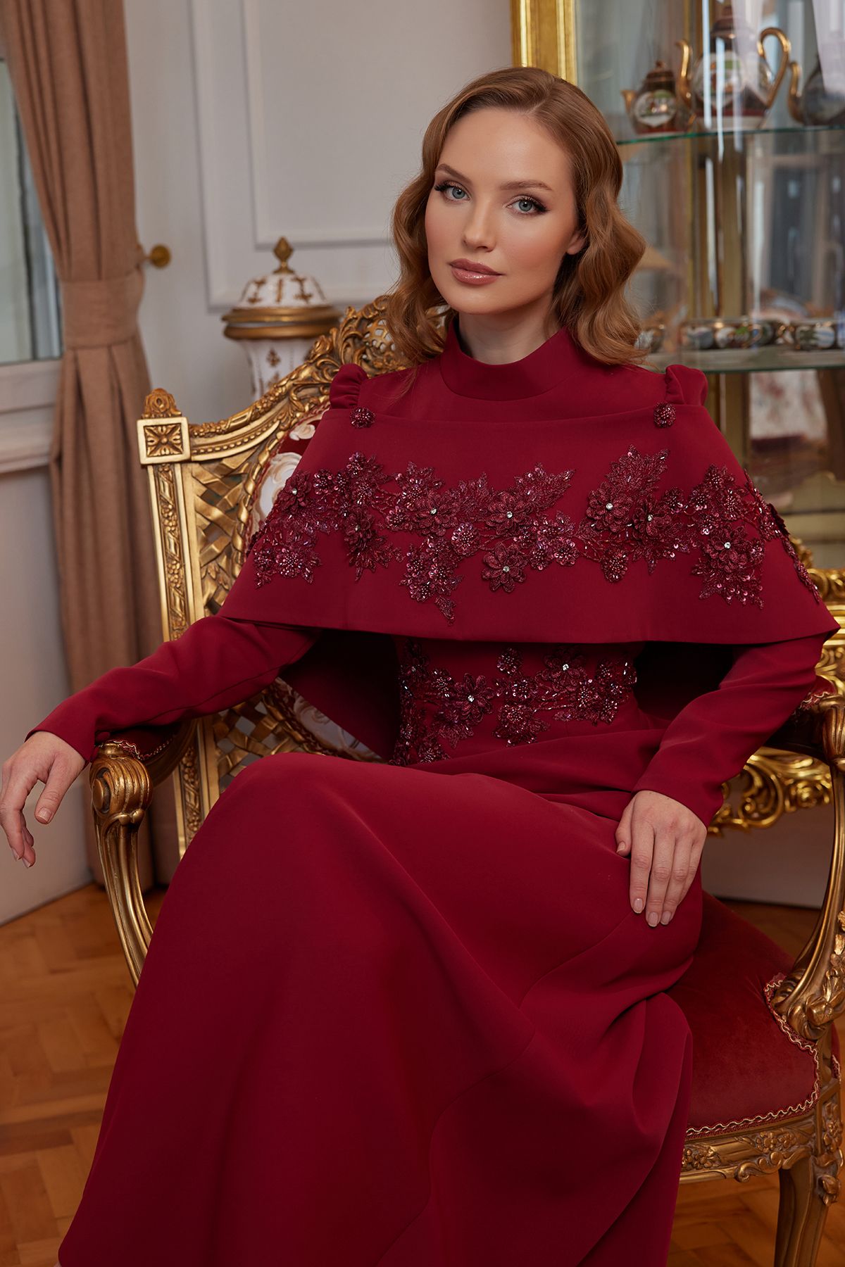 Gülda Abiye Bordo