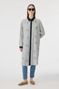 T-1652 MİREVA TUNİK 42-50 Lacivert Tunik 1652