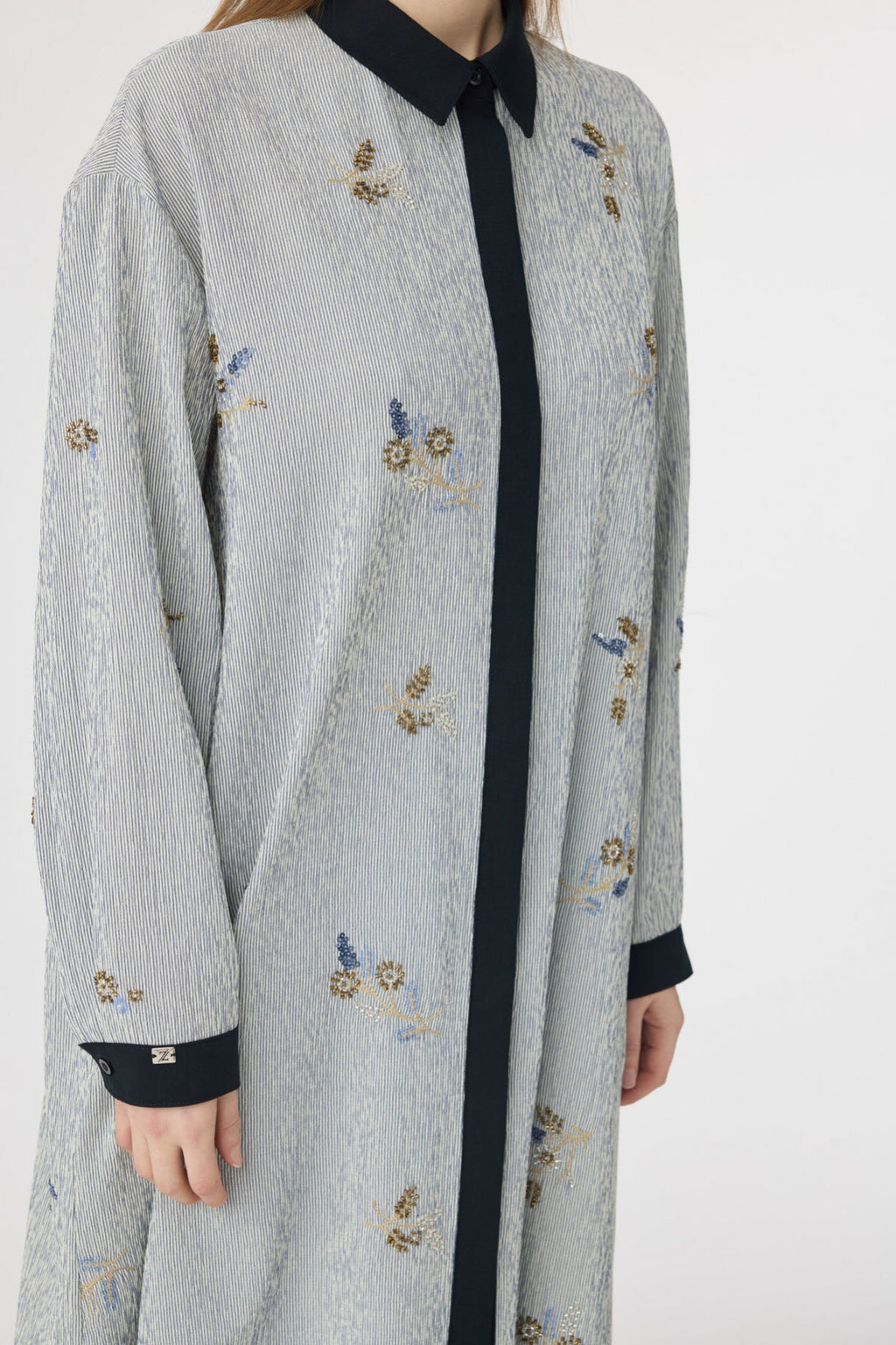 T-1652 MİREVA TUNİK 42-50 Lacivert Tunik 1652