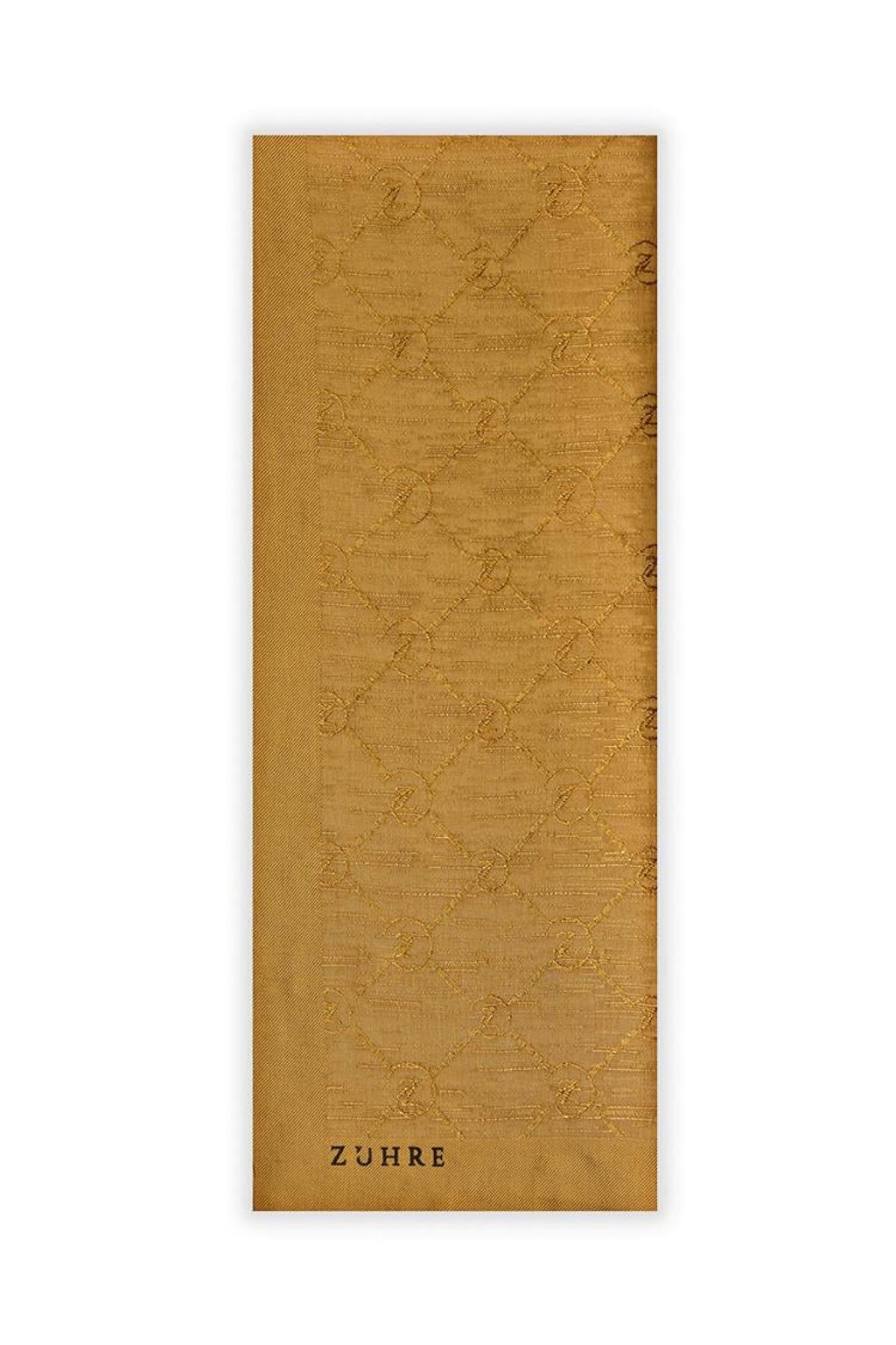 Zühre Koza Z Monogram Camel Şal 0014