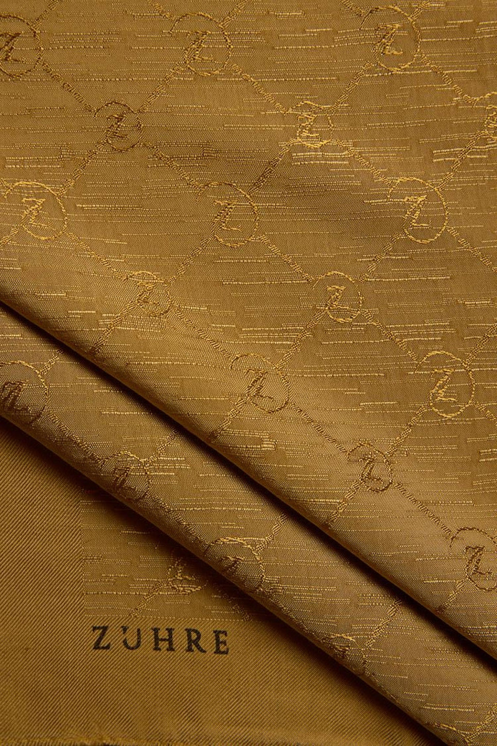 Zühre Koza Z Monogram Camel Şal 0014