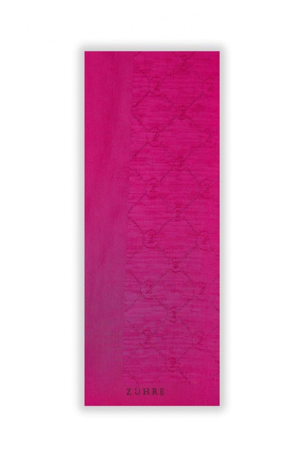 Zühre Koza Z Monogram Fuşya Şal 0014