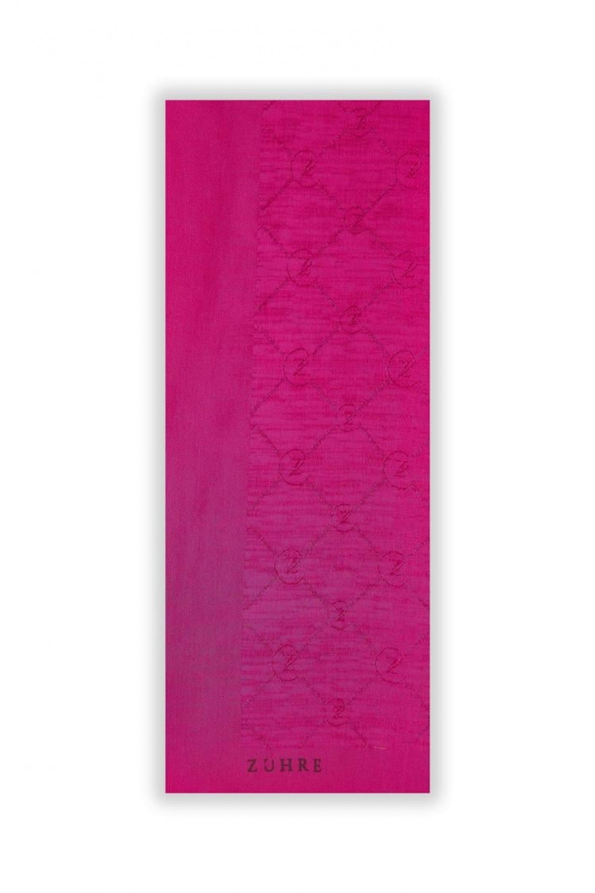 Zühre Koza Z Monogram Fuşya Şal 0014