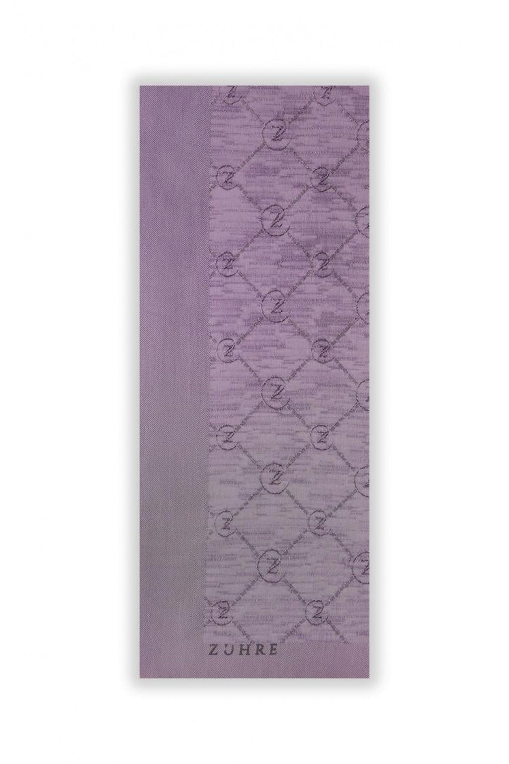 Zühre Koza Z Monogram Lila Şal 0014