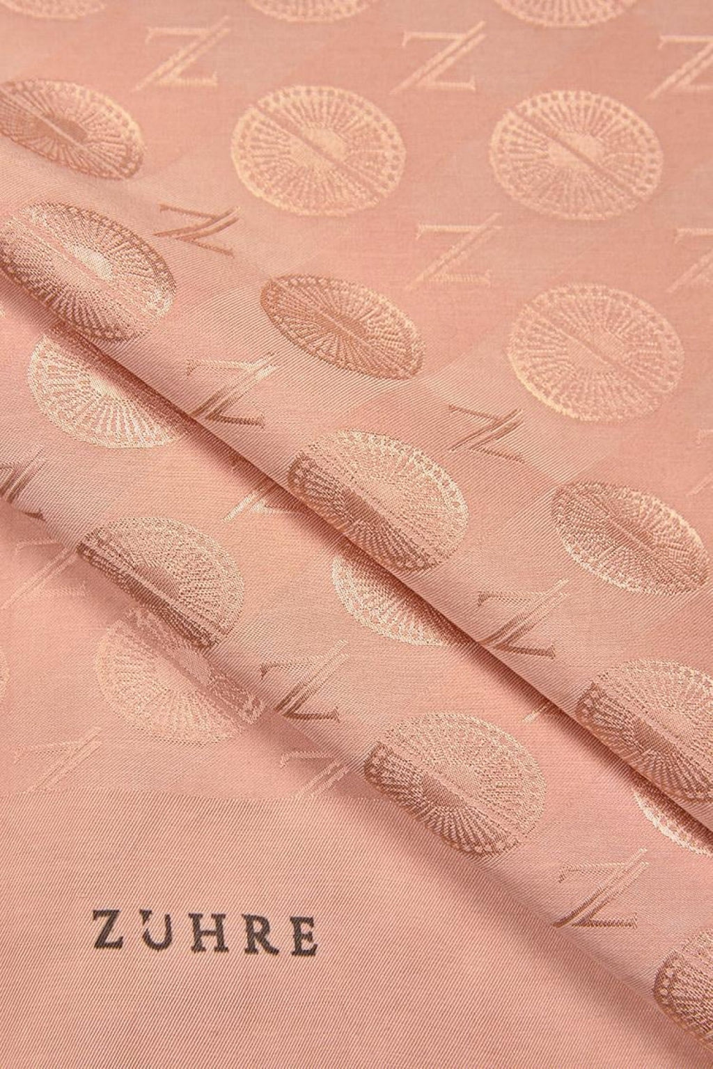 Zühre Gizem Z Monogram Somon Şal 0015