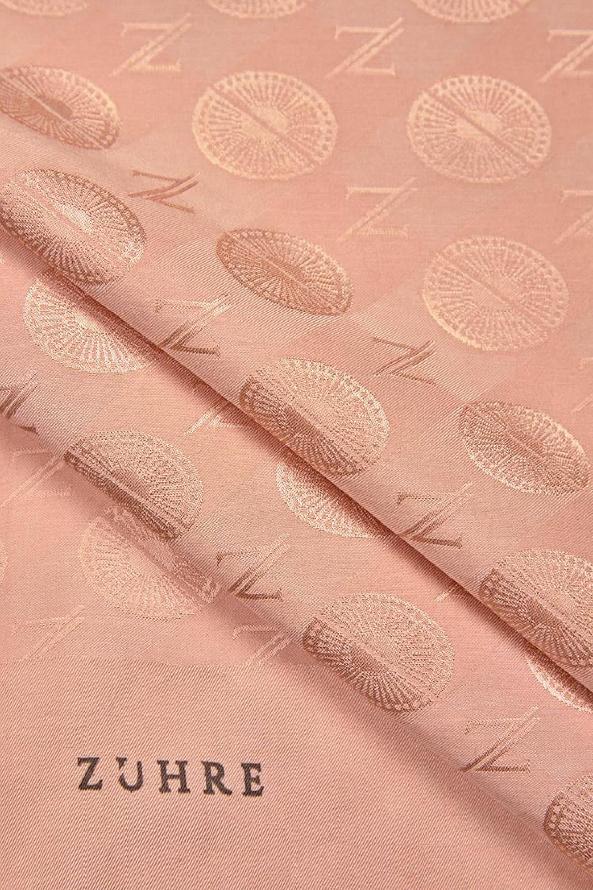 Zühre Gizem Z Monogram Somon Şal 0015