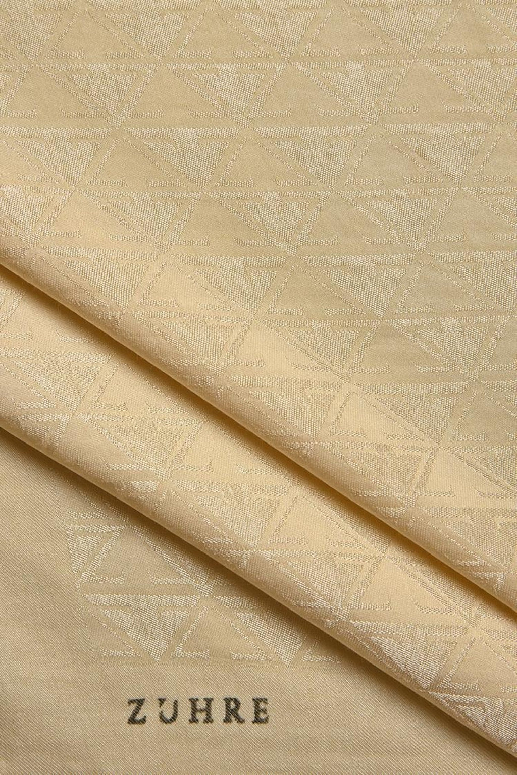 Zühre Rüya Z Monogram Bej Şal 0017