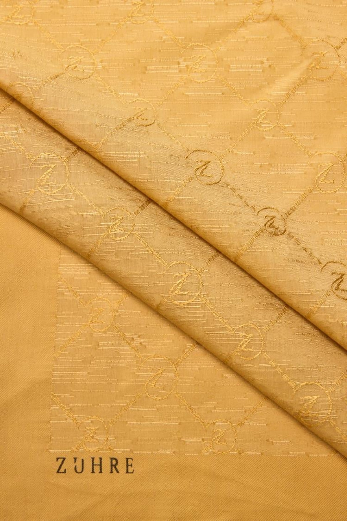 Zühre Koza Z Monogram Camel Eşarp 0082