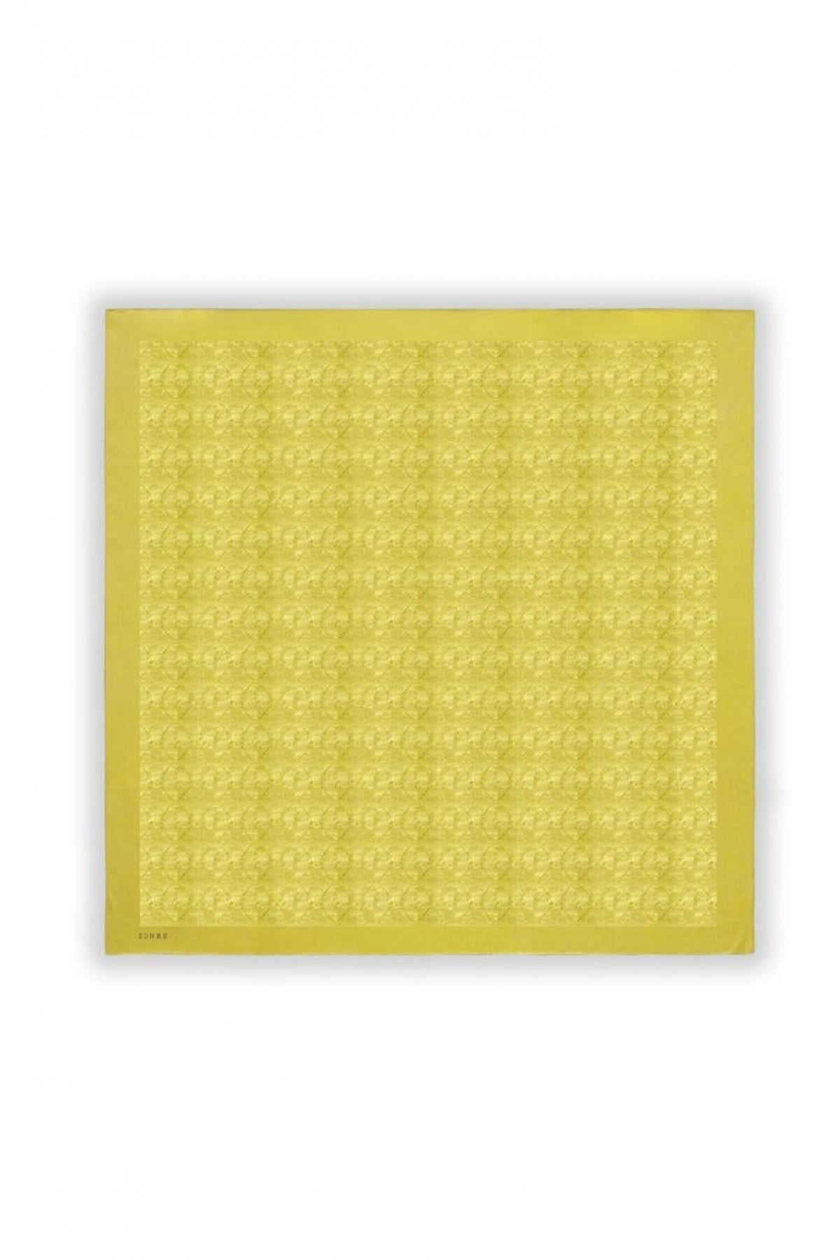 Zühre Koza Z Monogram Olive Eşarp 0082
