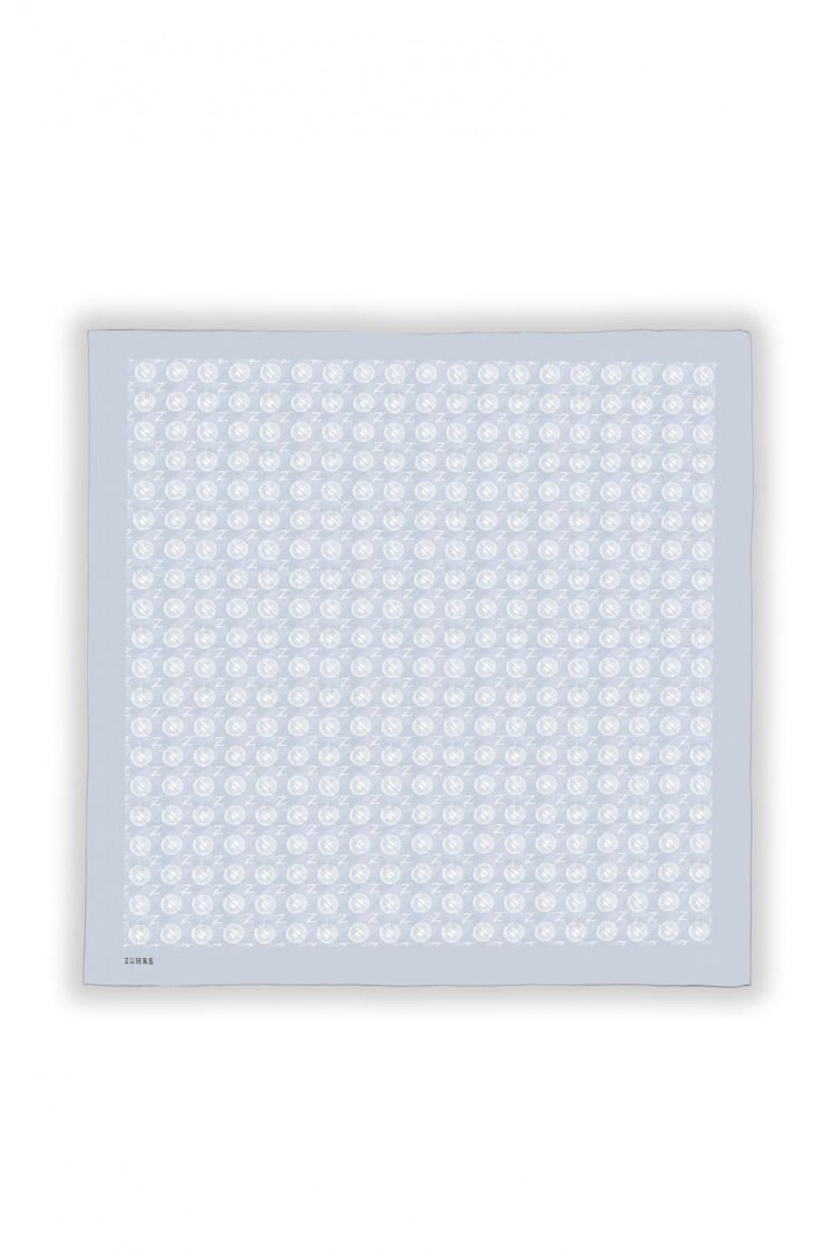 Zühre Gizem Z Monogram A.gri Eşarp 0083