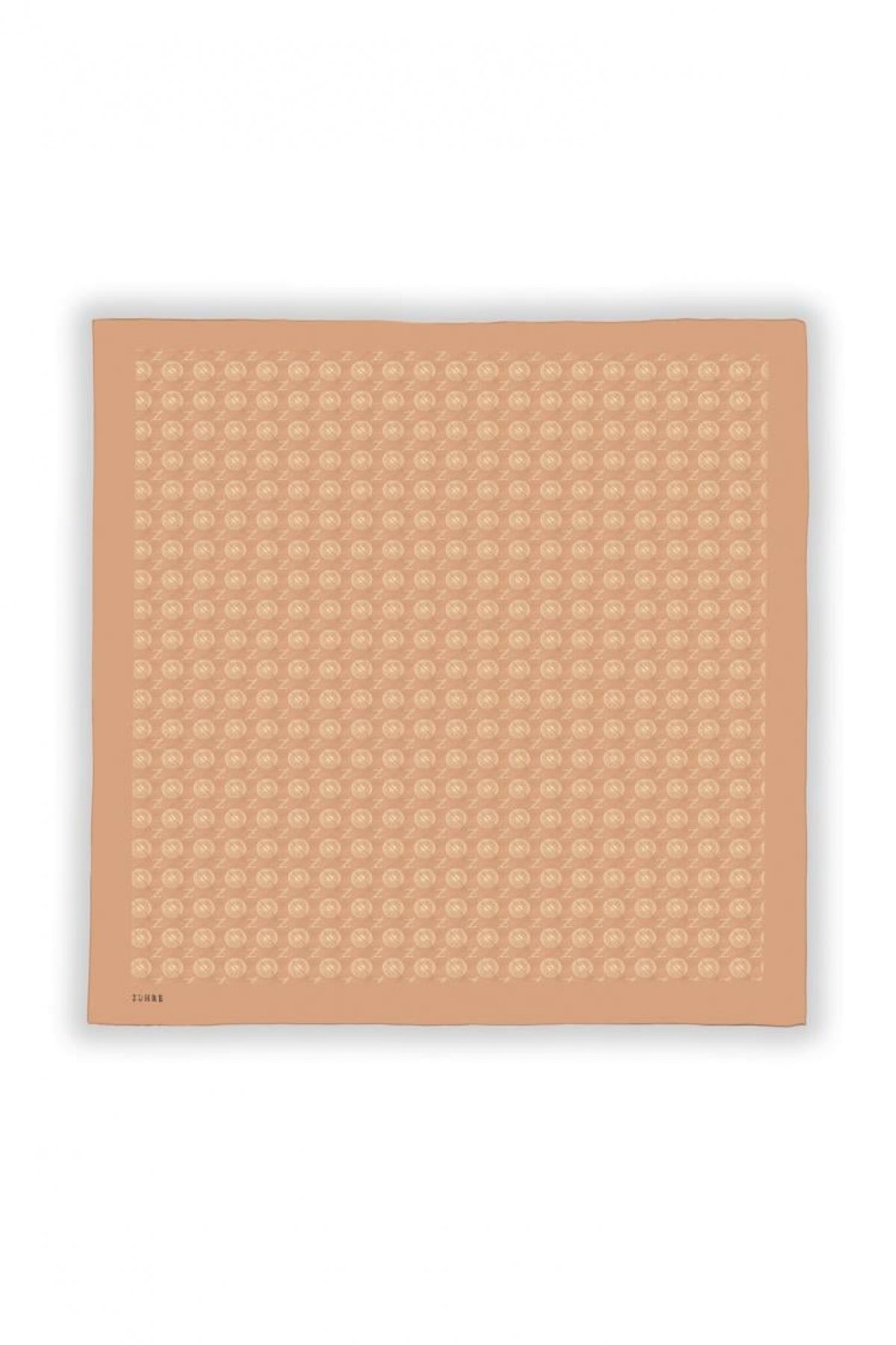Zühre Gizem Z Monogram Camel Eşarp 0083