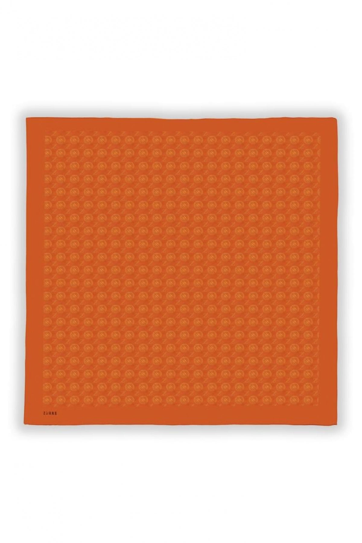 Zühre Gizem Z Monogram Kiremit Eşarp 0083