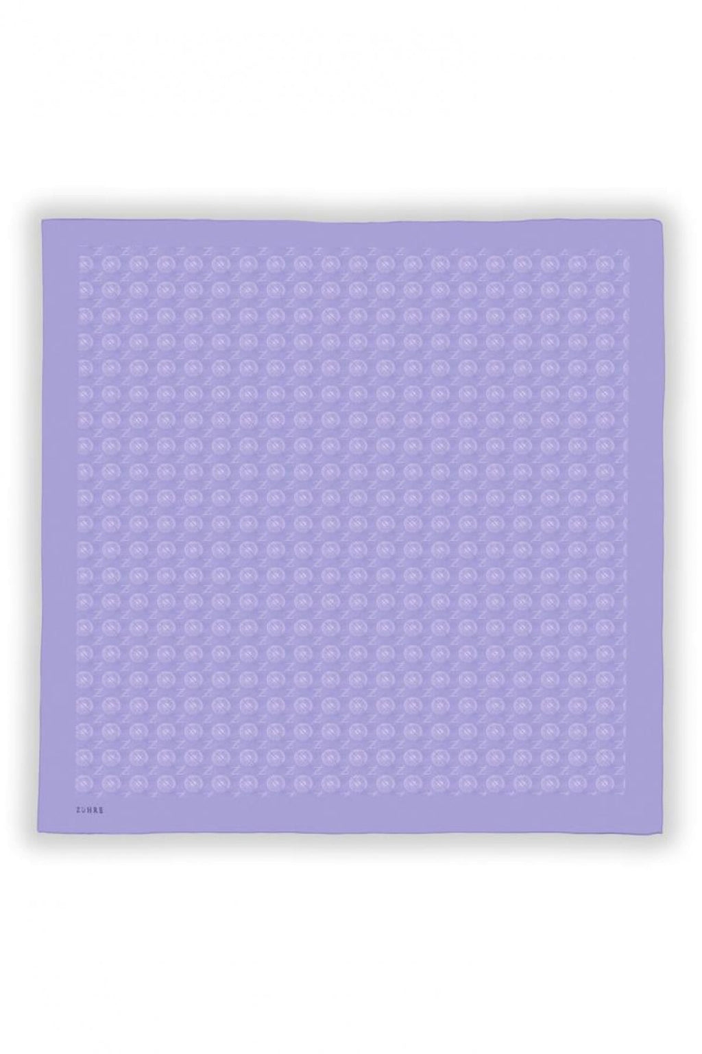 Zühre Gizem Z Monogram Lila Eşarp 0083