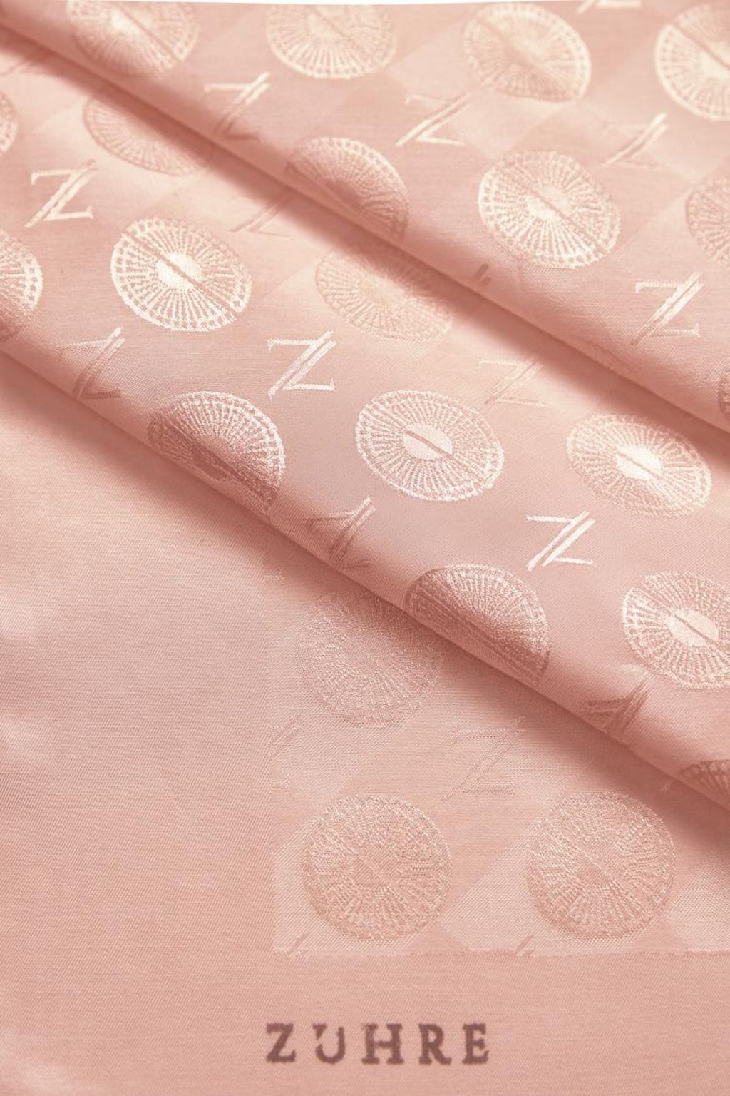 Zühre Gizem Z Monogram Somon Eşarp 0083