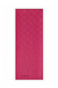 Monogram Desenli Seher Fuşya Şal 0106