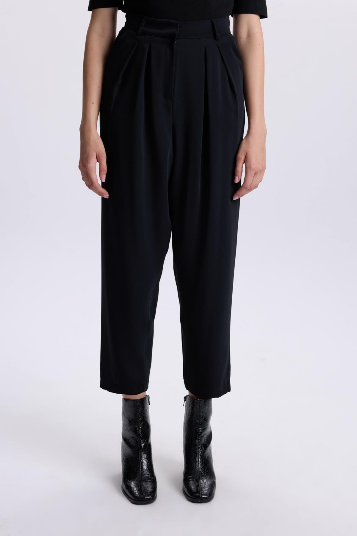 Şalvar Siyah Pantolon 0187
