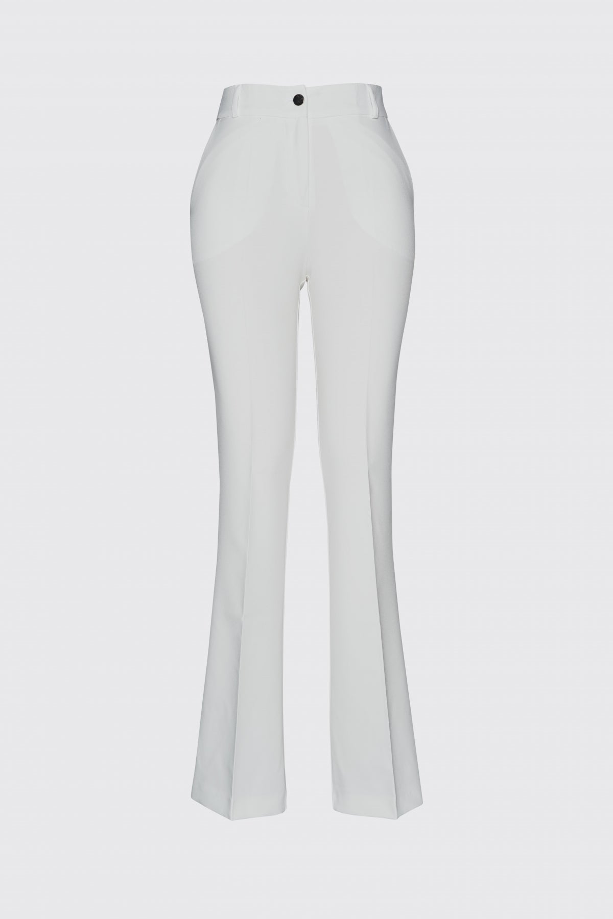 Geniş Paça Kumaş Ekru Pantolon 0213