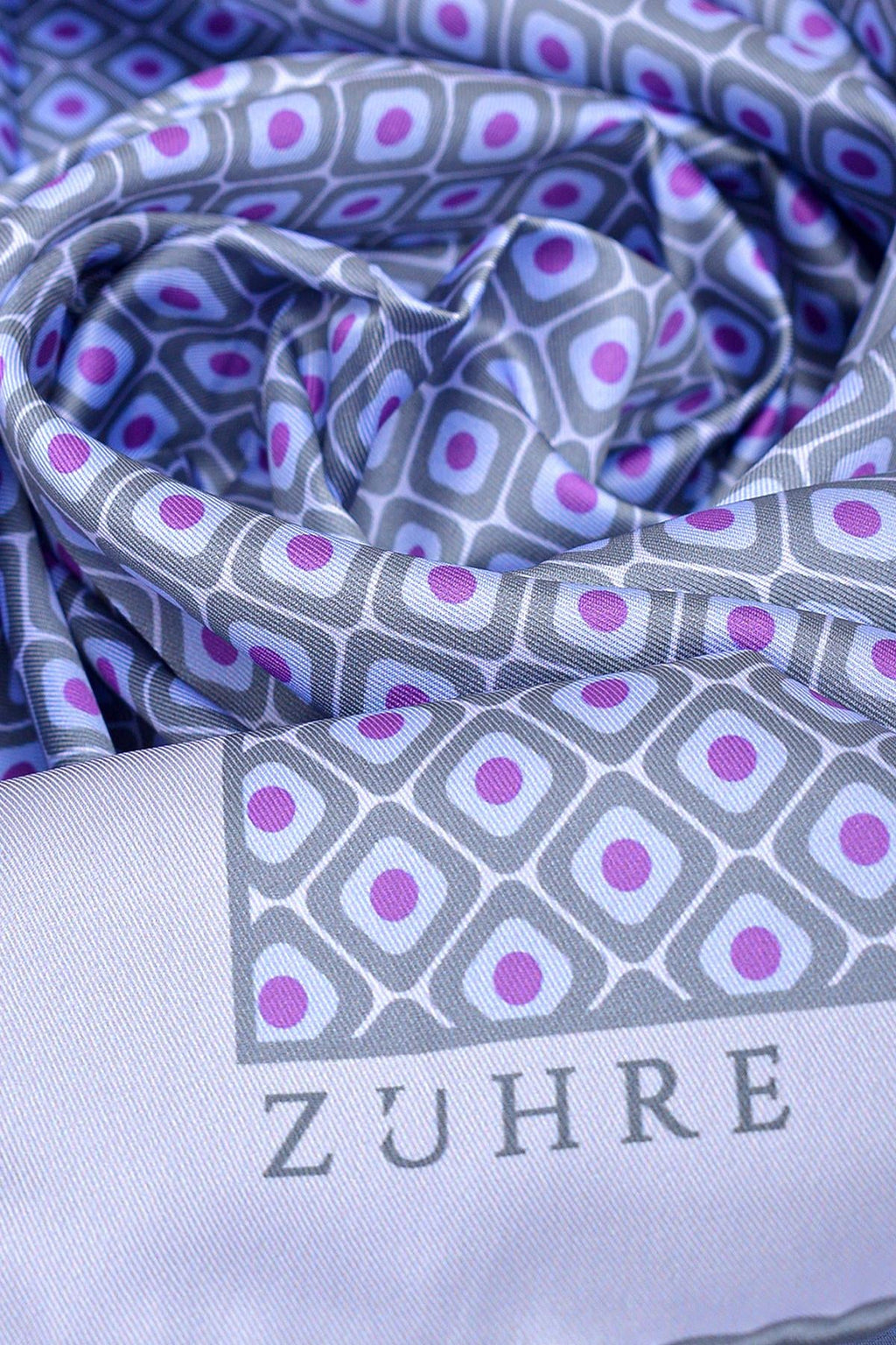 Desenli Polyester Twill V11 Eşarp 0077