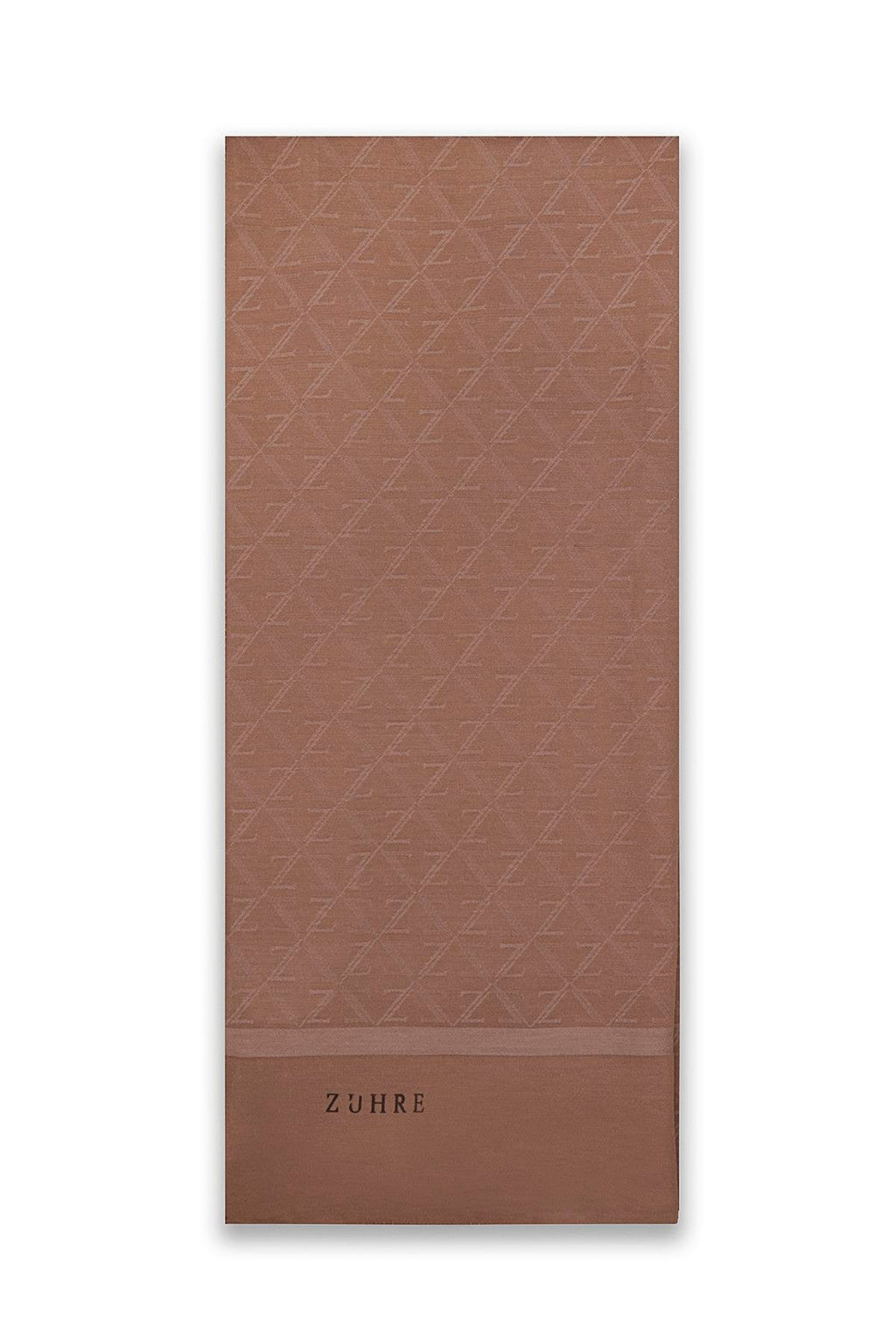 Monogram Desenli  0053 Mocha Şal 0052
