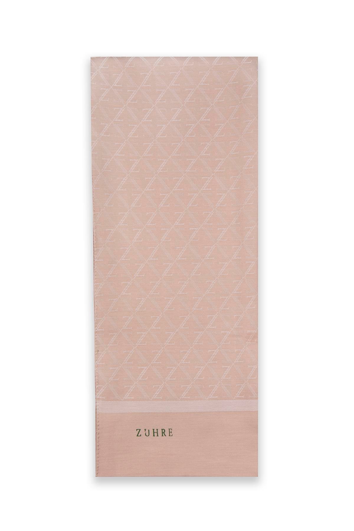 Monogram Desenli  0053 Bej Şal 0052