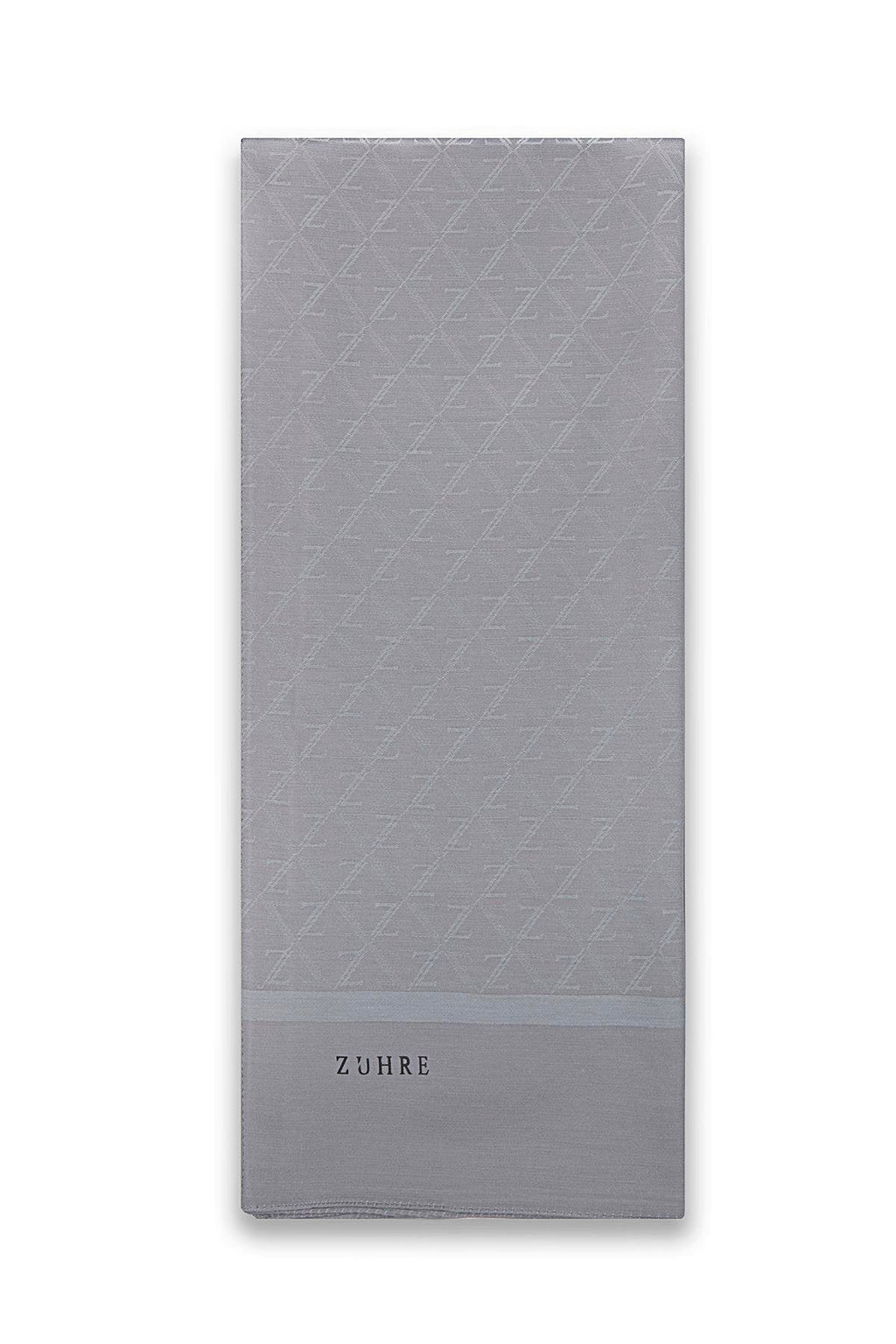 Monogram Desenli  0053 Gri Şal 0052