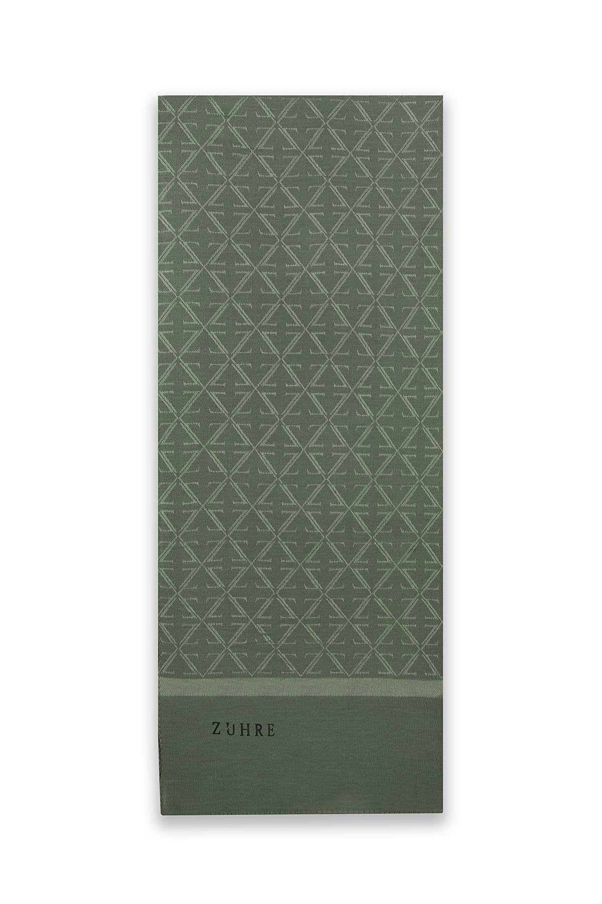 Monogram Desenli  0053 Haki Şal 0052