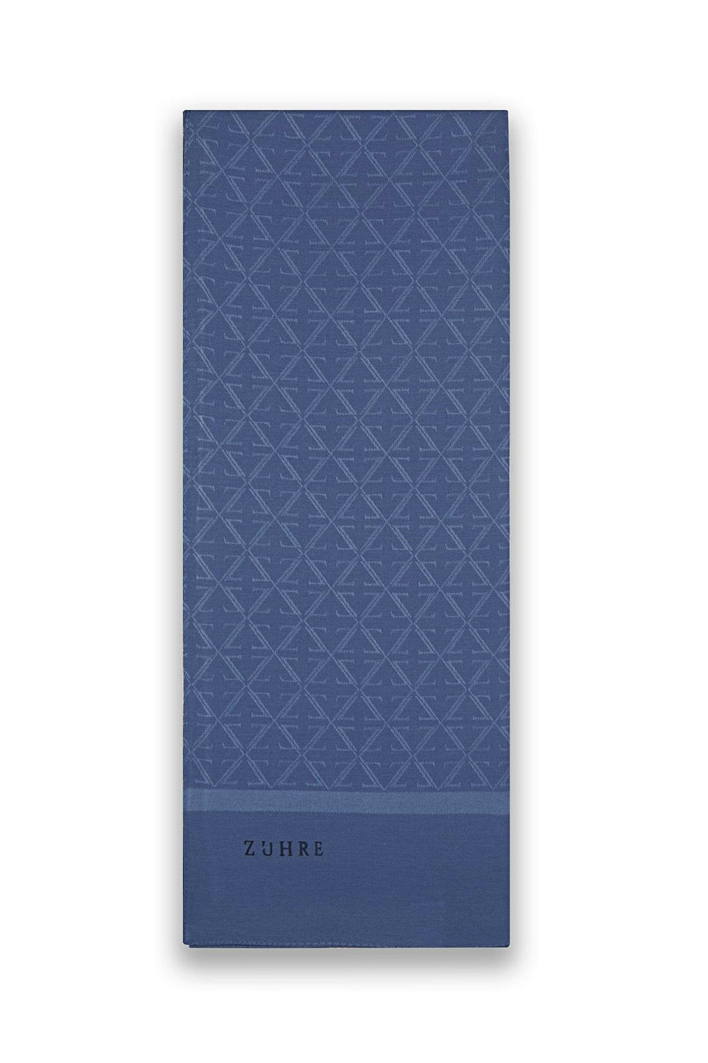 Monogram Desenli  0053 Indigo Şal 0052