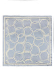 Halka Desenli Twill Ipek V8 Eşarp 0091