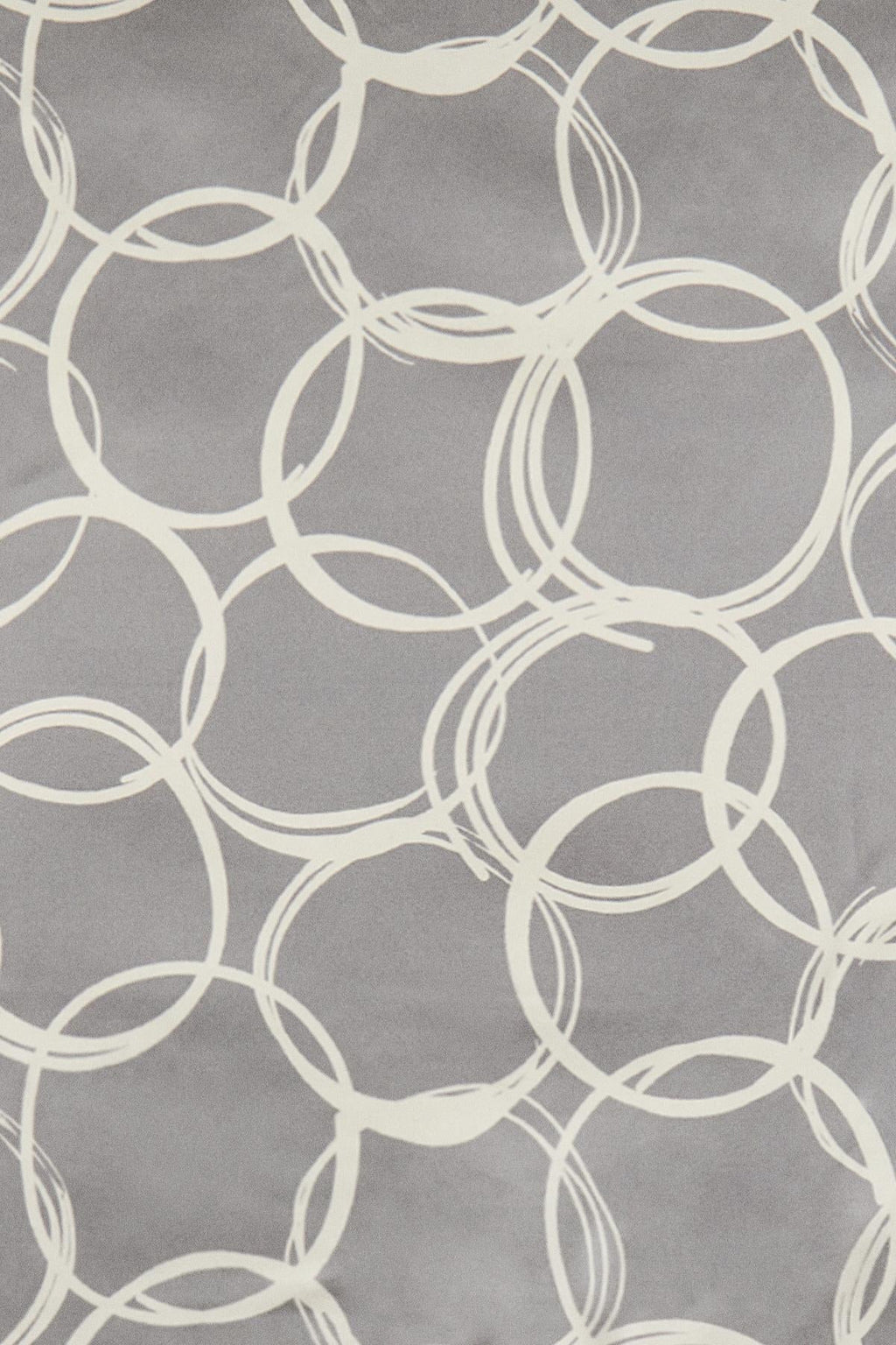 Halka Desenli Twill Ipek V12 Eşarp 0091