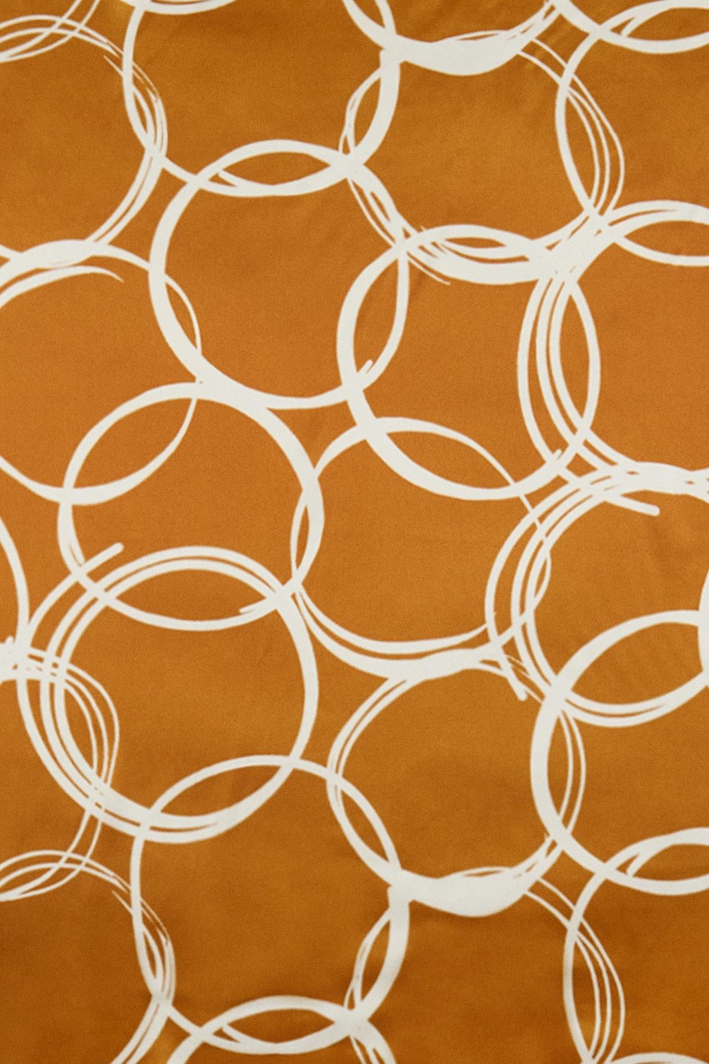 Halka Desenli Twill Ipek V13 Eşarp 0091