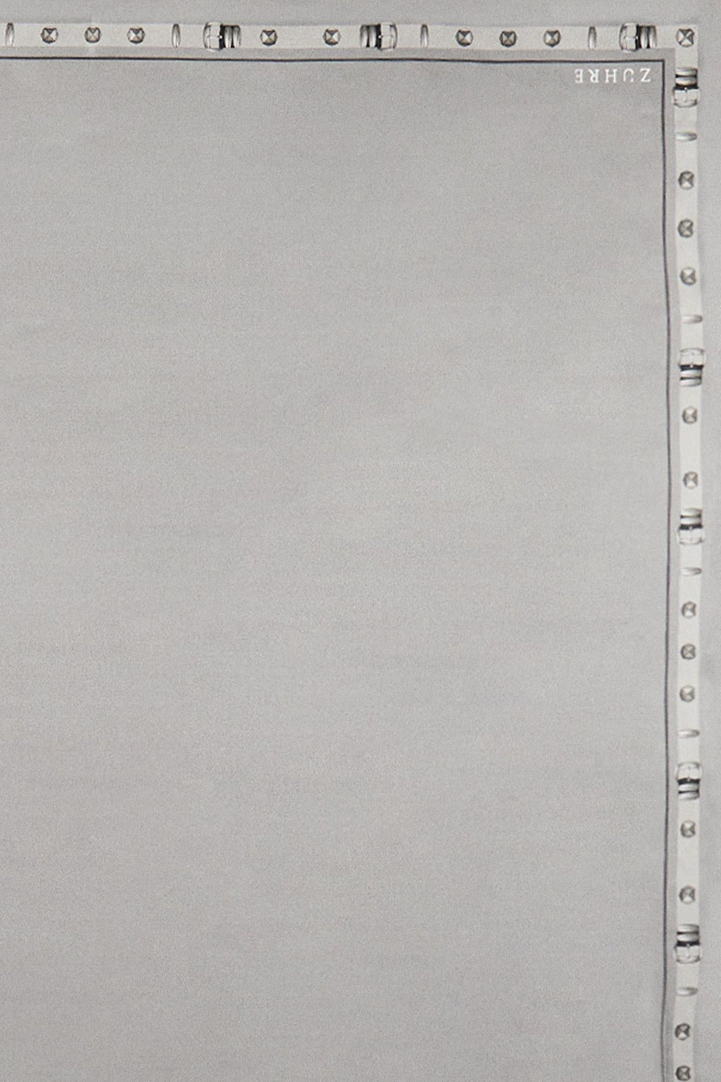 Kenar Detaylı Twill Ipek V12 Eşarp 0104