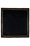 Kenar Detaylı Twill Ipek V-Orj Eşarp 0104