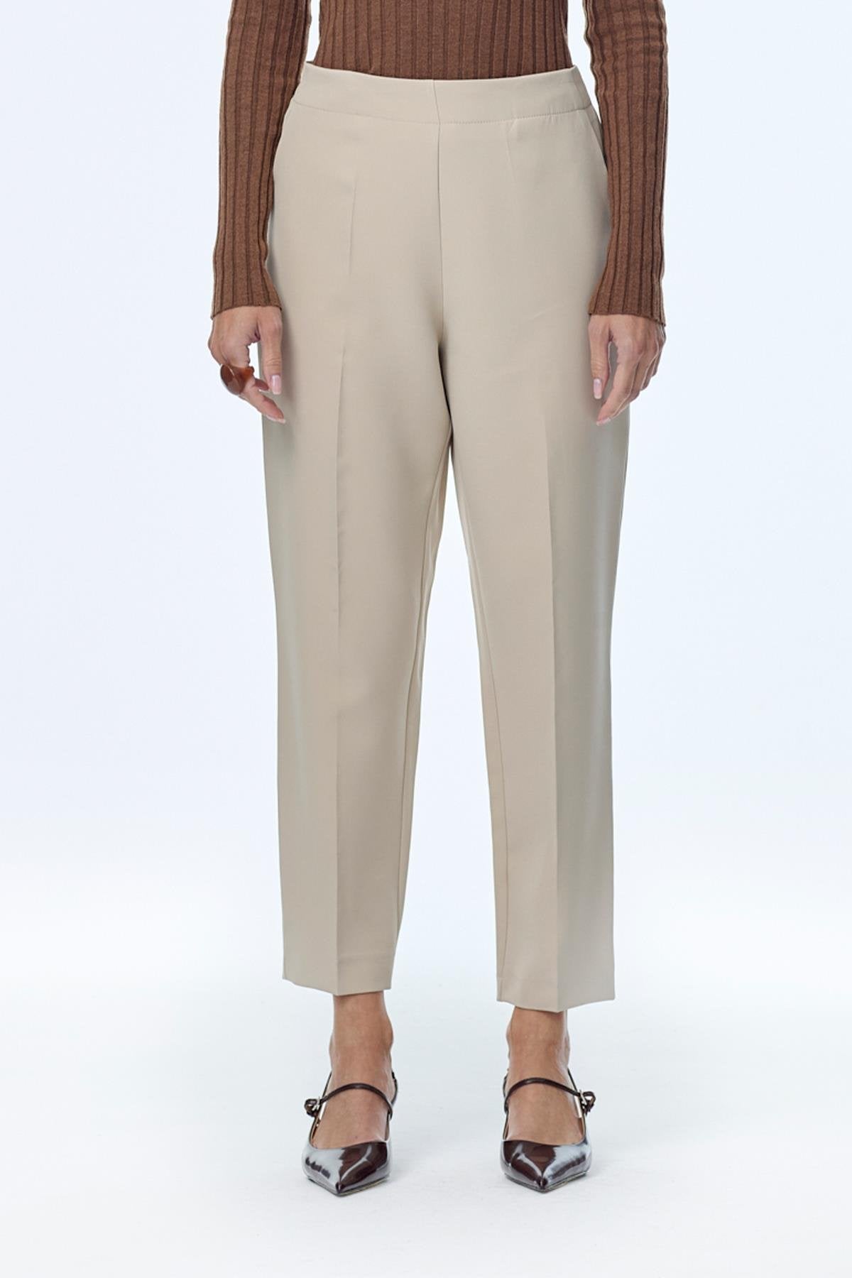 Beli Lastikli Sigaret Vizon Pantolon 0199