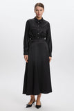 Monogram Desenli Siyah Etek 0174