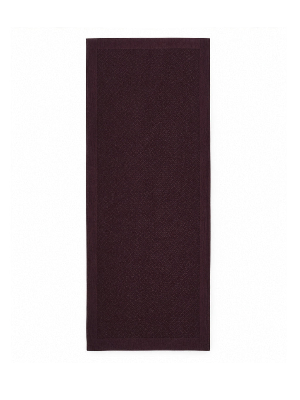 Balıksırtı Desenli Jakarlı Bordo Şal 0069