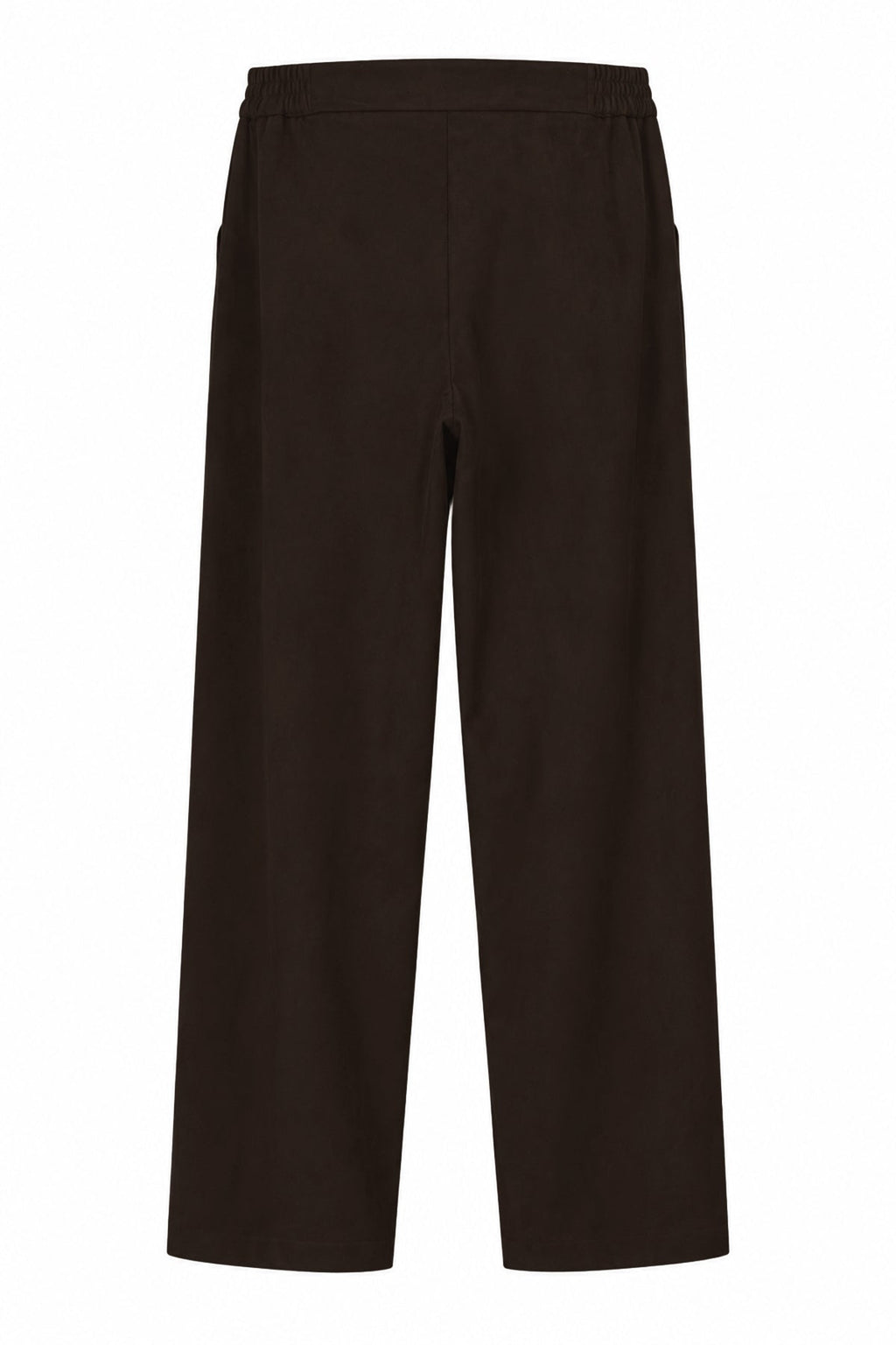 Kapaklı Cep Detaylı Dik Yaka Kahve Takım 2091