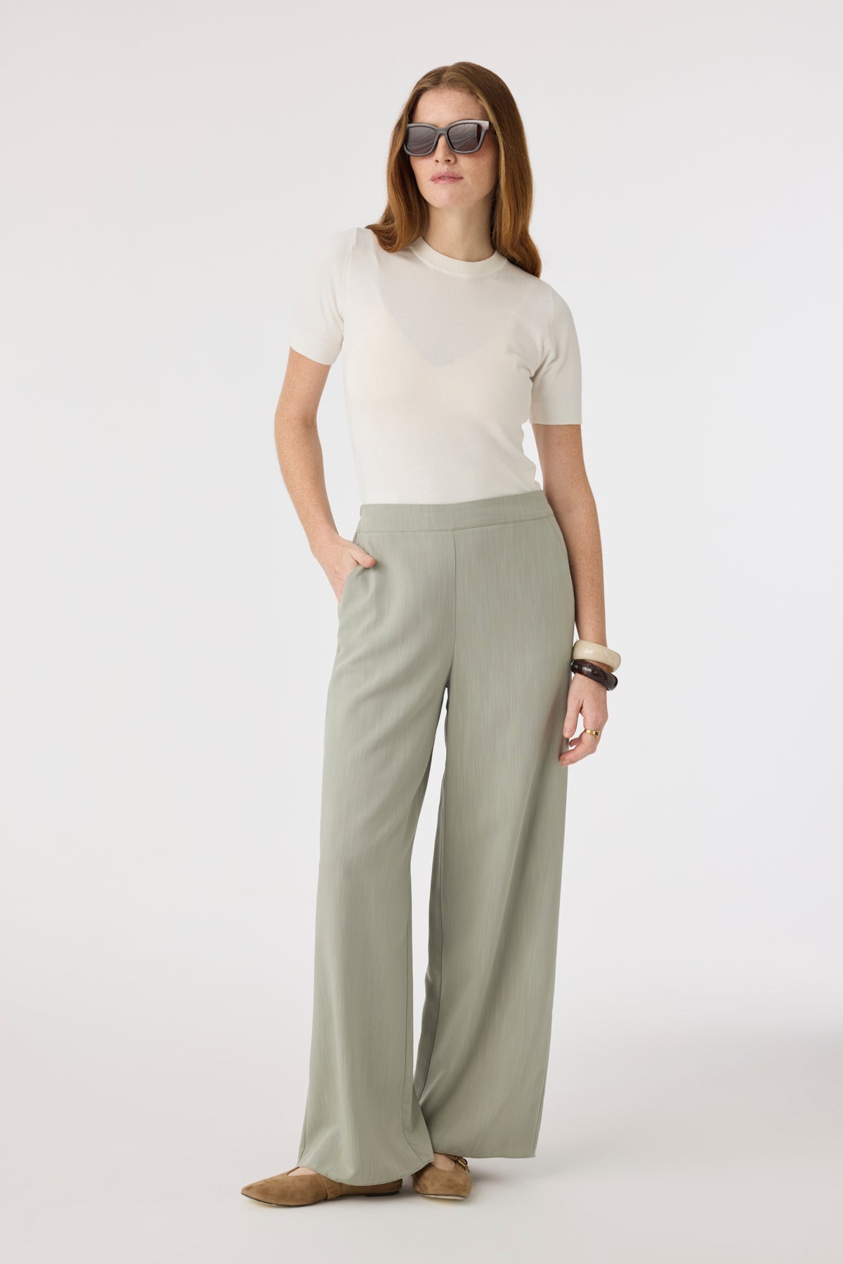 P-0013 SAREL PANTOLON 38-48 Ada Çayı Pantolon 0013