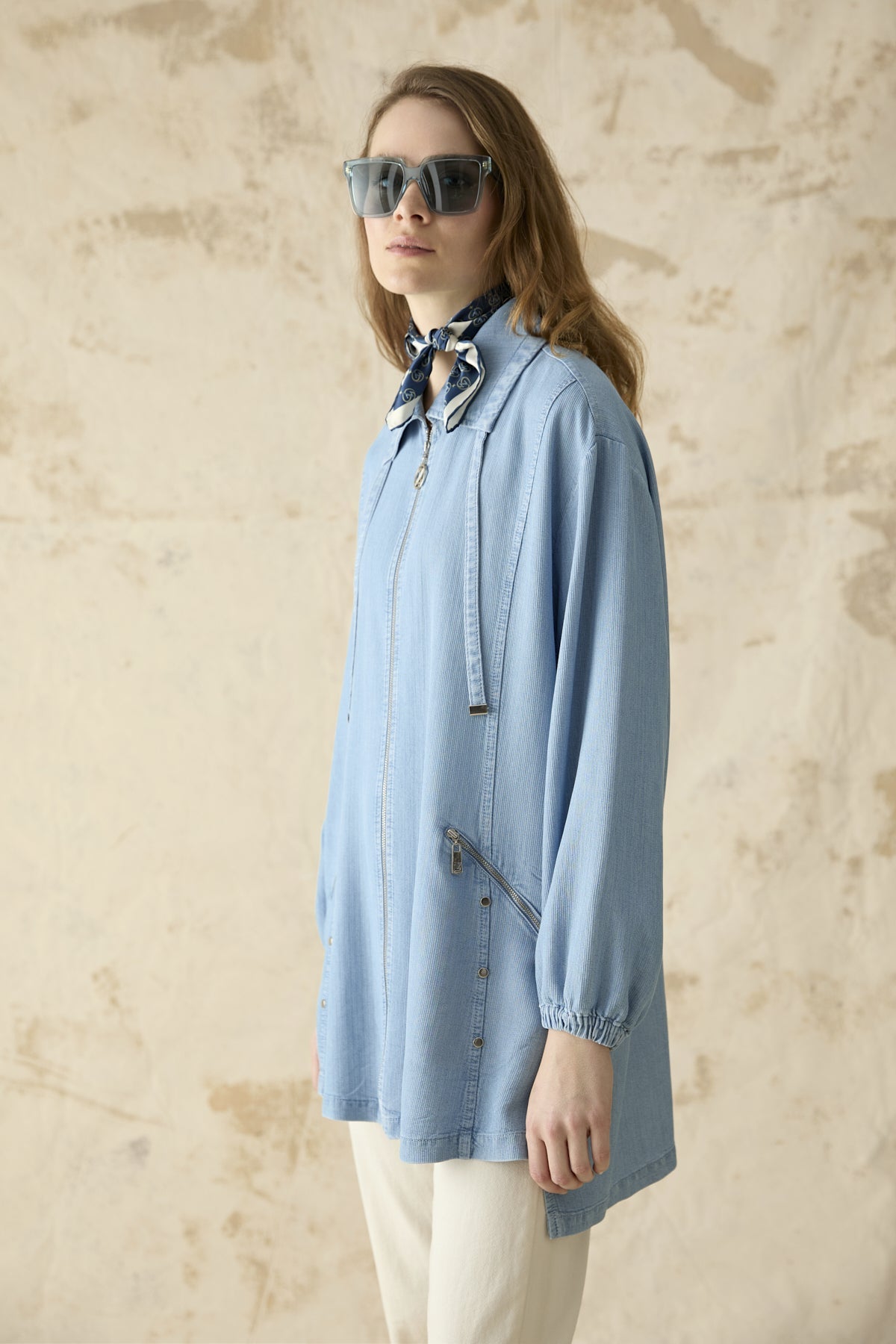 C-0181 NOA CEKET 1- Mavi Ceket 0181