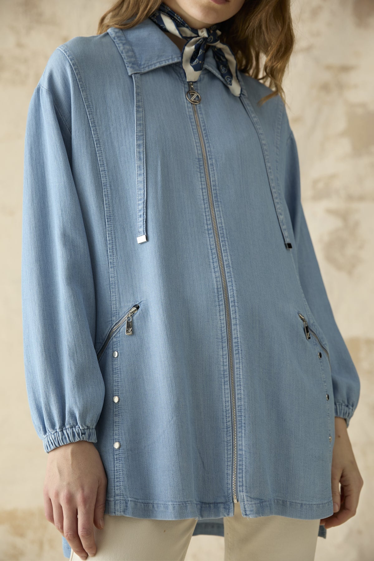 C-0181 NOA CEKET 1- Mavi Ceket 0181